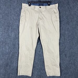 Tommy Hilfiger Pants Mens‎ 38x30 Tailored Fit Straight Cotton Chinon lot of 2